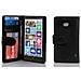 Custodia Compatibile Con Nokia Lumia 929 / 930 In Nero Ossido - Coperchio Protettivo Con Chiusura Magnetica E 3 Slot Per Carte - Foto miniatura 4