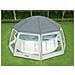 Cupola Di Protezione Flowclear ™ - Per Piscine Rotonde Fuori Terra - Foto miniatura 6