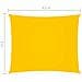 Parasole a Vela Oxford Rettangolare 3x4,5 m Gialla - Foto miniatura 6