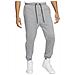 Pantalone Da Uomo Essentials Grigio Taglia S Cod Da9820-091 - Foto miniatura 1