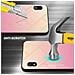 Custodia Compatibile Con Samsung Galaxy A10 / M10 In Giallo - Rosa - Coperchio Protettivo Bicolore In Vetro Temperato E Silicone Tpu - Foto miniatura 3