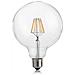 Lampadina E27 Globo D125 08w 3000k Cri80 Trasp - 101347 - Foto miniatura 2