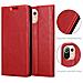 Custodia Compatibile Con Xiaomi Mi 11 Lite (4g / 5g) / 11 Lite Ne In Rosso Mela - Coperchio Protettiva Con Chiusura Magnetica, Funzione Stand E Tasca Per Le Carte - Foto miniatura 5