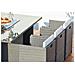 Salotto Da Giardino A Incasso 6 Posti Resina Intrecciata Grigio/bianco Miami - Foto miniatura 7