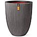 Vaso Elegante Groove 46x58 Cm Antracite - Foto miniatura 1