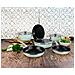 Nordic Set Di Pentole Induzione 9-piece Antiaderente Casseruoli, Padelle Design Vintage Verde - Foto miniatura 2