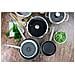 Nordic Set Di Pentole Induzione 9-piece Antiaderente Casseruoli, Padelle Design Vintage Verde - Foto miniatura 7