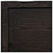 Ripiano Marrone Scuro 120x60x (2-4) cm Massello Rovere Trattato - Foto miniatura 9