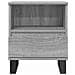 Comodini 2pz Grigio Sonoma 40x35x50 Cm In Legno Multistrato - Foto miniatura 9