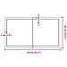Piano Tavolo Marrone Chiaro 120x60x (2-4) cm Rovere Non Trattato - Foto miniatura 5