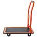 Carrello Portapacchi Pieghevole Portatutto 4 Ruote A Pianale Portata 80kg - Foto miniatura 2