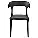 Set Di 4 Sedie Nero Gubbio - Foto miniatura 4