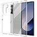 Cover Per Galaxy Z Fold6 Retro Rigido Bordo Silicone Sottile Leggera - Foto miniatura 1
