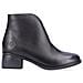Black Casual Closed Booties Stivaletti Pelle Scarpe Donna Nero Eu 37, R8870-00 - Foto miniatura 1