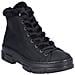 Black Casual Closed Ladies Mid Height Boots Stivaletti Pelle Sintetica Scarpe Donna Nero Eu 37, Z7411-00 - Foto miniatura 1