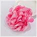 Spilla Con Fiore Grande E Vistoso In Tessuto Satinato Pink - Foto miniatura 4