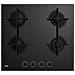 Piano Cottura HILG64225SB Gas 4 Zone Cottura da 60cm Colore Nero - Foto miniatura 1