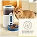 CP-JNF01CW Distributore Automatico di Cibo per Animali, Capacità 2.8L, App da Remoto, Monitoraggio Livello Cibo,Wi-Fi,Bianco - Foto miniatura 2