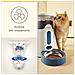 CP-JNF01CW Distributore Automatico di Cibo per Animali, Capacità 2.8L, App da Remoto, Monitoraggio Livello Cibo,Wi-Fi,Bianco - Foto miniatura 3