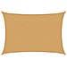 Vela Parasole 160 G/m Rettangolare Sabbia 2x2,5 M In Hdpe - Foto miniatura 2