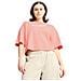 Premium Ess Oversized Graphic Tee 62977618, Donne, Rosa, Xs - Foto miniatura 1