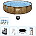 Piscina Fuori Terra - In Giro - 549x122 Cm - Bruin - Include Accessori Coordinati Cb29 - Foto miniatura 1