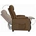 Lusso Casadino -  Poltrona Alzapersona Marrone In Tessuto - Foto miniatura 5