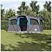 Tenda familiare con finestre Dome blu impermeabile per 10 persone - Foto miniatura 2