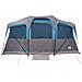 Tenda familiare con finestre Dome blu impermeabile per 10 persone - Foto miniatura 4