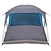 Tenda familiare con finestre Dome blu impermeabile per 10 persone - Foto miniatura 5