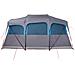 Tenda familiare con finestre Dome blu impermeabile per 10 persone - Foto miniatura 6