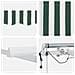 Gazebo Retrattile Automatico con LED Verde e Bianco 400x300 cm - Foto miniatura 8