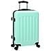 Set di valigie 3 pcs Bagaglio rigido Verde menta 20” 24” 28” ABS - Foto miniatura 2