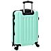 Set di valigie 3 pcs Bagaglio rigido Verde menta 20” 24” 28” ABS - Foto miniatura 6