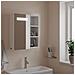 Armadietto Bagno con Specchio e LED Bianco 45x13x52 cm - Foto miniatura 2