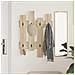 Appendiabiti a muro rovere sonoma 60 x 3 x 82 cm - Foto miniatura 4