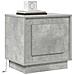 Armadio da Notte con 2 pcs Grigio cemento 44 x 34.5 x 45 cm - Foto miniatura 3