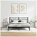 Armadio da Notte con 2 pcs Grigio cemento 44 x 34.5 x 45 cm - Foto miniatura 5