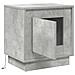 Armadio da Notte con 2 pcs Grigio cemento 44 x 34.5 x 45 cm - Foto miniatura 7