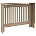 Copertura per radiatori 2 pcs Marrone 112 x 19 x 81.5 cm - Foto miniatura 7