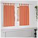 Tende con tende 2 pcs Terracotta 140x140cm Poliestere - Foto miniatura 2