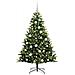 Albero di Natale Artificiale Pieghevole 150 LED Verde 150 cm - Foto miniatura 3