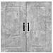Pensile cucina Grigio cemento 80 x 31 x 80 cm Legno multistrato - Foto miniatura 6