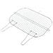 Griglia Singola In Acciaio Cromato - 52,5 X 39 Cm - Foto miniatura 2