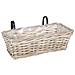 Cestino Appendibile per Piante 2 pcs Grigio 48 x 22 x 15 cm - Foto miniatura 8