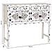 Console In Legno Laccato Bianco 120x40x102h Cm - Foto miniatura 3