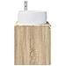 Mobile Lavabo da Parete Rovere Sonoma 49,5 x 44,5 x 66 cm - Foto miniatura 3