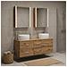 Set di mobili per il bagno 5 pcs Rovere Artigianale - Foto miniatura 4