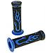 Manopole Fiamma Universali Per Scooter Nero / blu - Foto miniatura 1