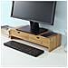 Stand Supporto Per Monitor, organizzatore Da Scrivania, Porta Pc, Bambù, Frg198-n - Foto miniatura 3